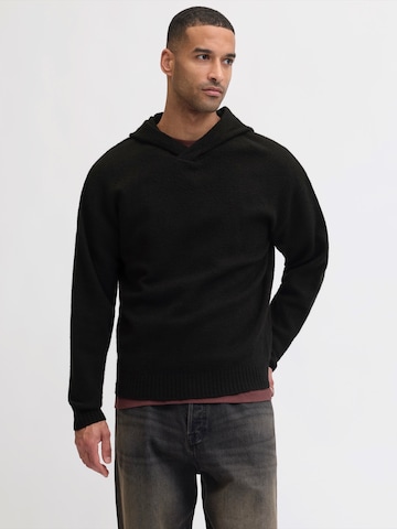 Pull-over 'JJESOHO OLLIE' JACK & JONES en noir : devant