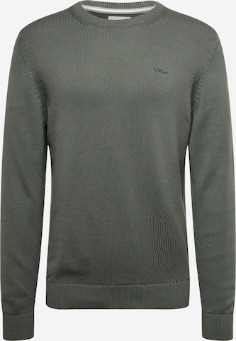 s.Oliver Pullover in Grün: predná strana