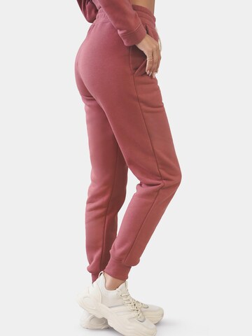 Regular Pantalon Ombre en rose
