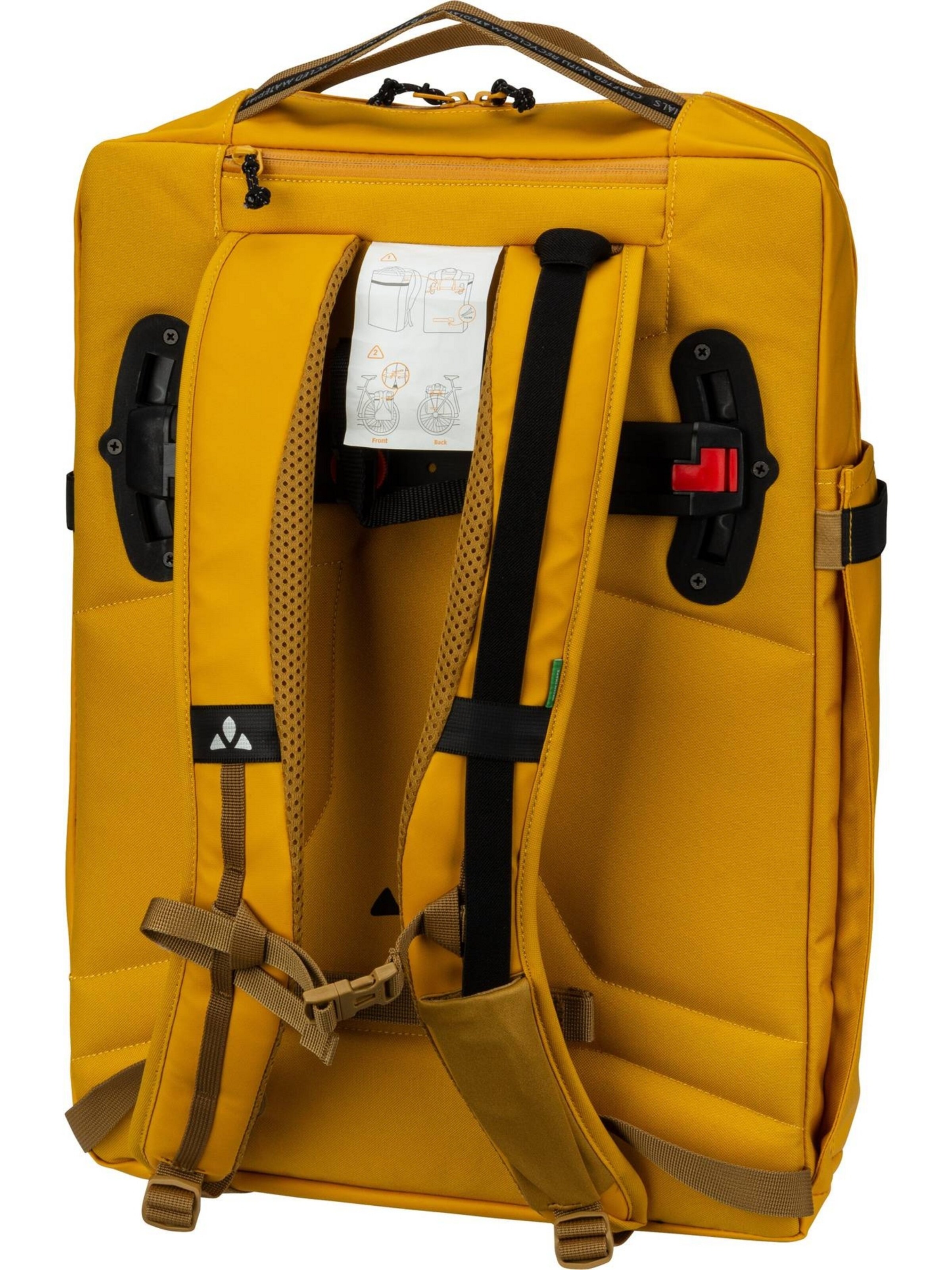 VAUDE Sports backpack 'Mineo' in Yellow