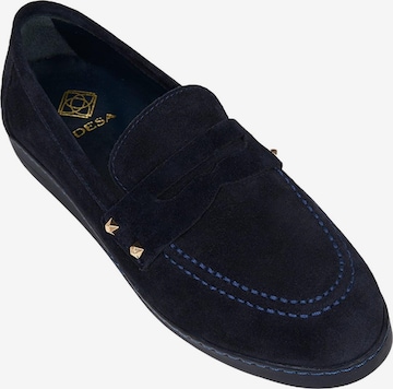 Desa - Mocasines 'Loafer' en azul: frente