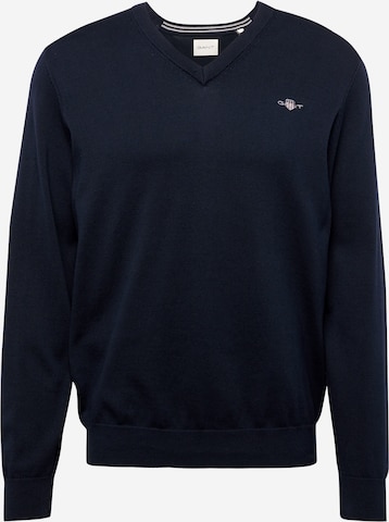 GANT - Pullover 'Classic' em azul: frente