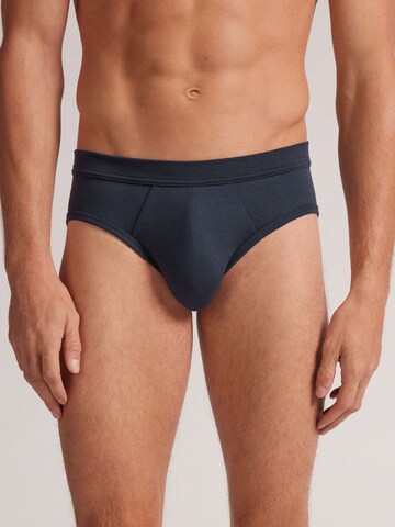 IUMAN Intimissimi Uomo Slip in Blau: Vorderseite