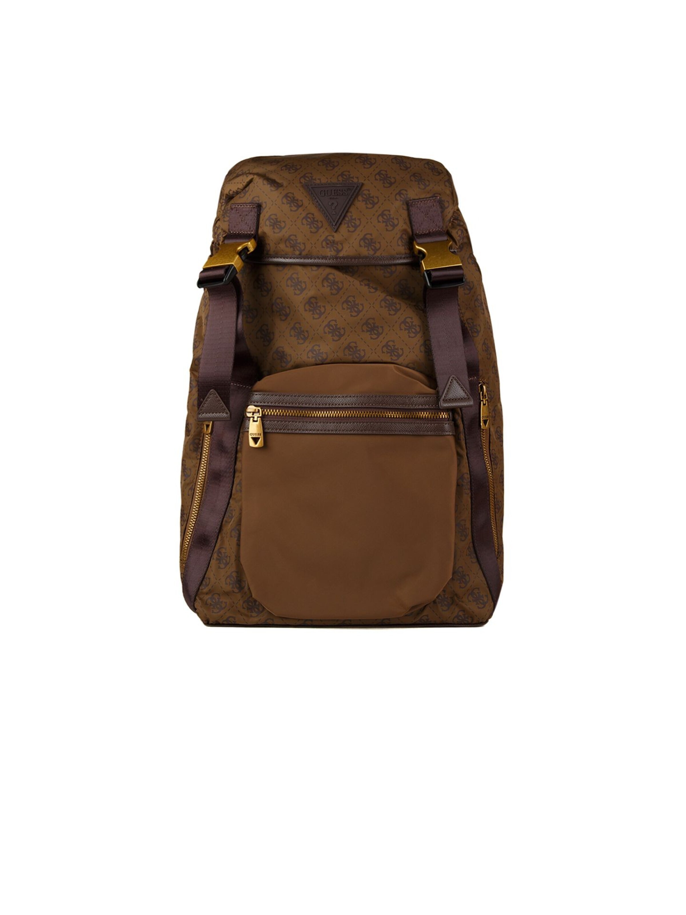 GUESS Rucksack 'Berlin ' in Braun: Vorderseite