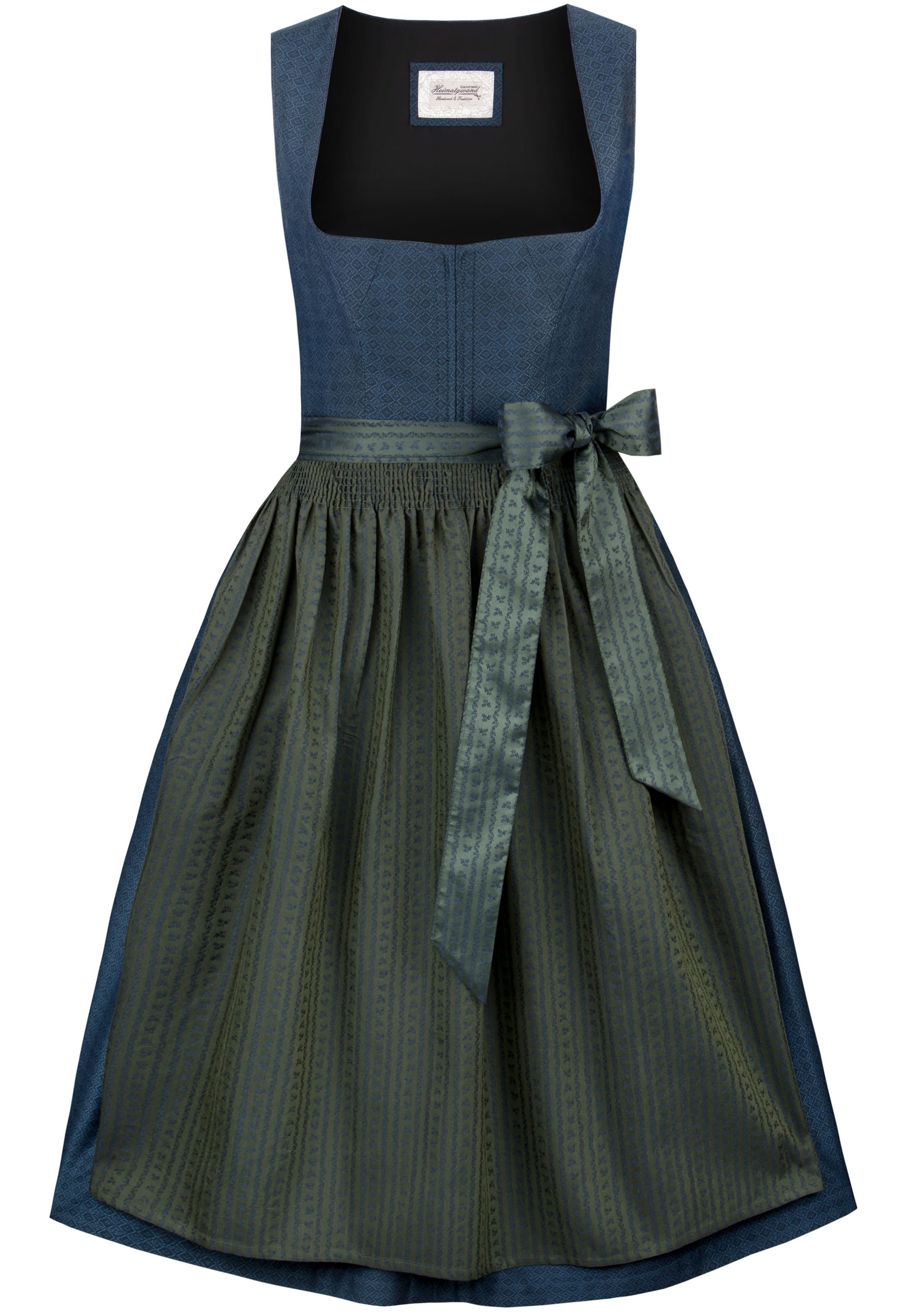 STOCKERPOINT Dirndl 'Olivia' in Blau: Vorderseite