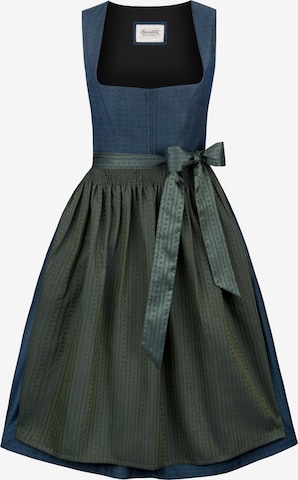 STOCKERPOINT Dirndl 'Olivia' in Blau: Vorderseite