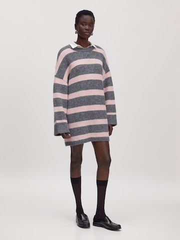EDITED - Vestido 'Mala Knit Dress' en gris: frente