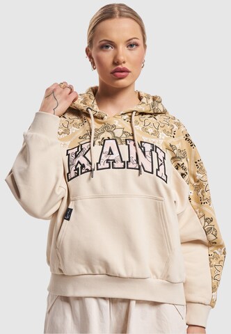 Karl Kani Sweatshirt in Beige: Vorderseite