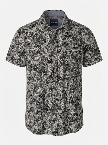 KOROSHI - Ajuste regular Camisa en negro