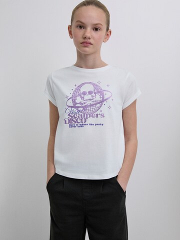 Maglietta 'Disco' di Scalpers in bianco