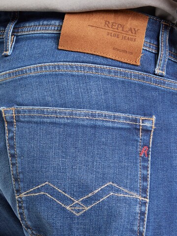Coupe slim Jean 'GROVER' REPLAY en bleu