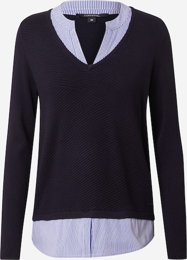 COMMA Sweater in navy / white, Item view