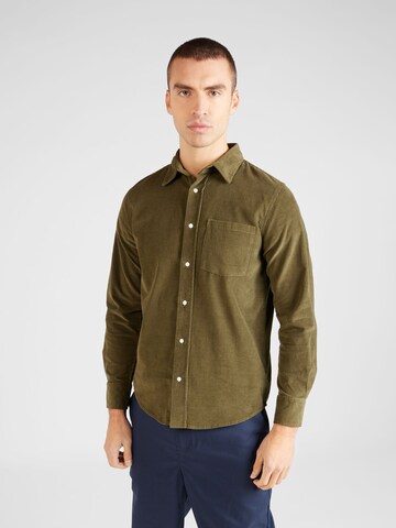 AÉROPOSTALE Regular fit Overhemd in Groen: voorkant