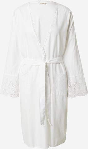 Robe de chambre 'Saskia' Cyberjammies en blanc : devant