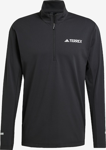 ADIDAS TERREX - Camiseta funcional 'Xperior' en negro: frente