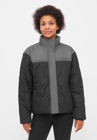 BENCH Jacke in Schwarz: Vorderseite