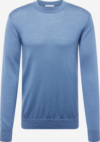 Pull-over KnowledgeCotton Apparel en bleu : devant