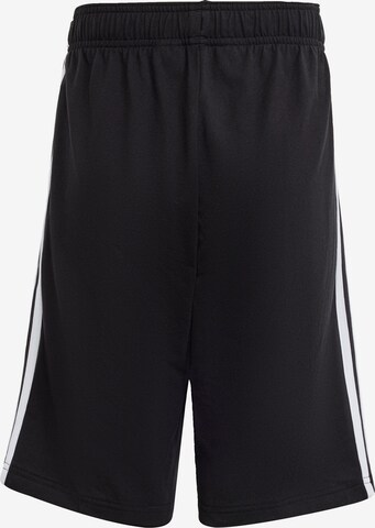 ADIDAS SPORTSWEAR Regular Sports trousers 'Essentials 3-Stripes ' in Black