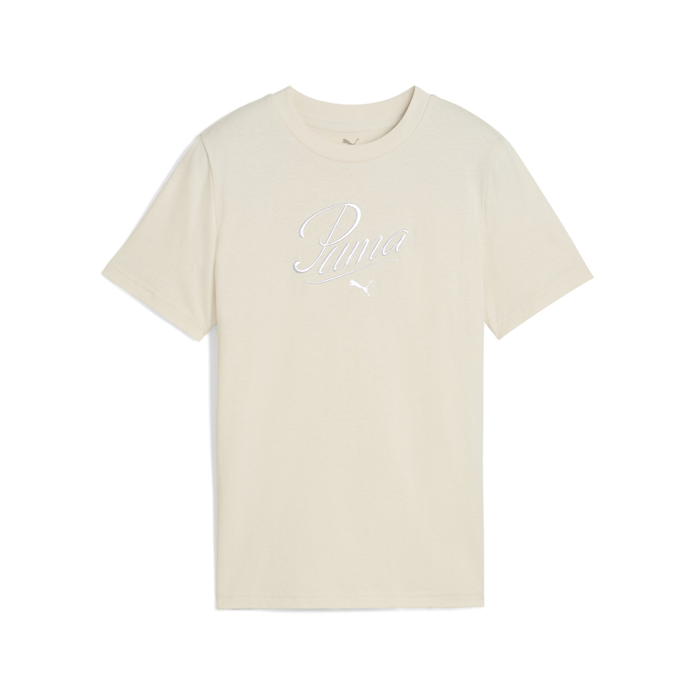 T-Shirt 'Essentials' PUMA en blanc : devant