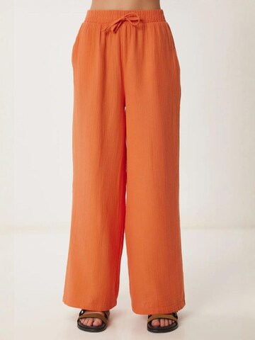 Wide Leg Pantalon 'Hose' Happiness İstanbul en orange