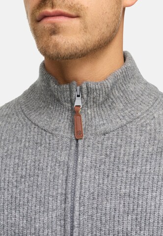 Vestes en maille 'Peace' INDICODE JEANS en gris