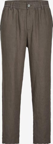 Pantalon chino 'Karl Lawrence' JACK & JONES en marron : devant