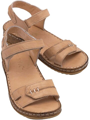 Limoya Sandaal 'Leone' in Beige