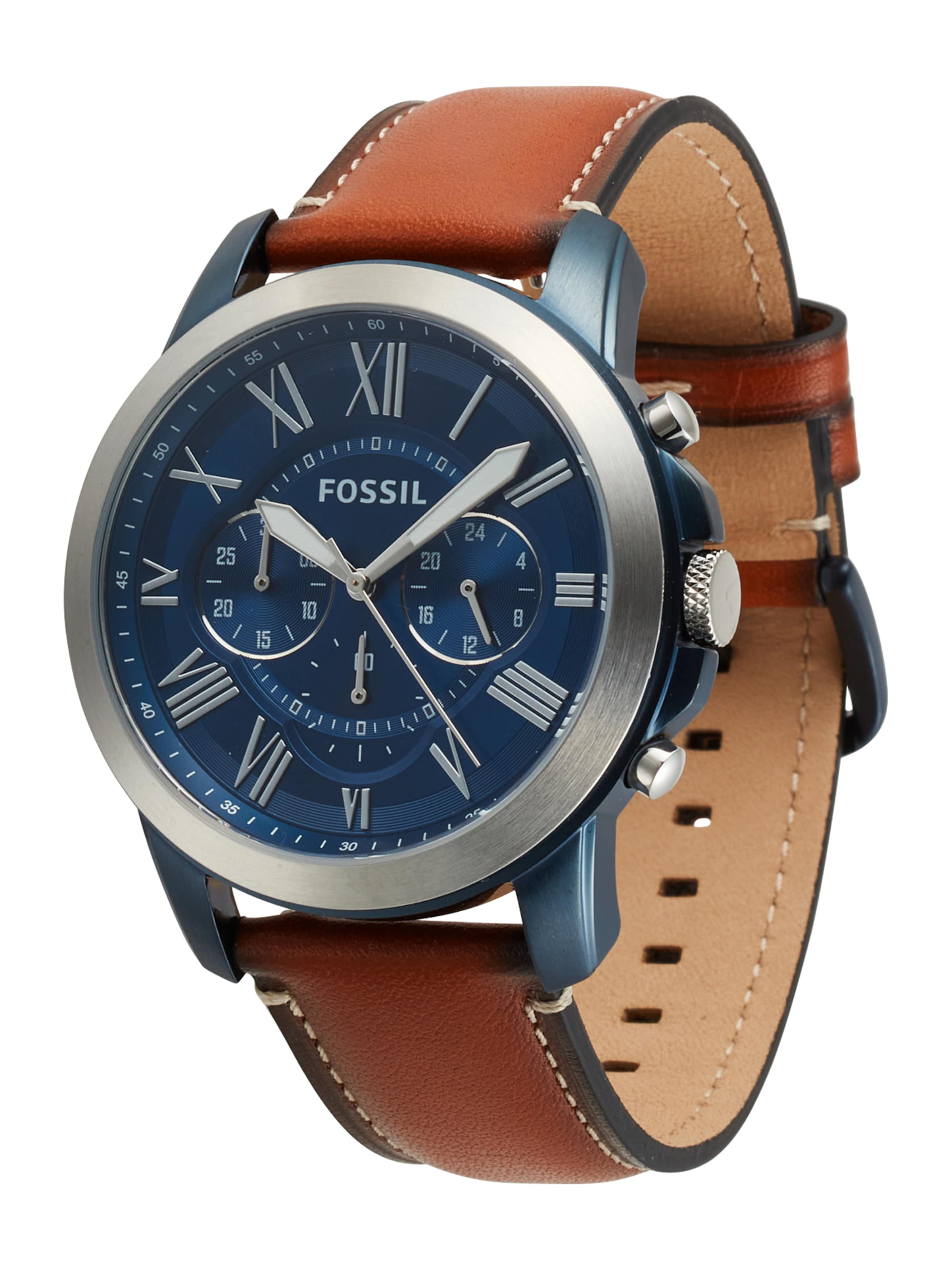 FOSSIL Uhr 'Grant FS5151' in Braun: Vorderseite