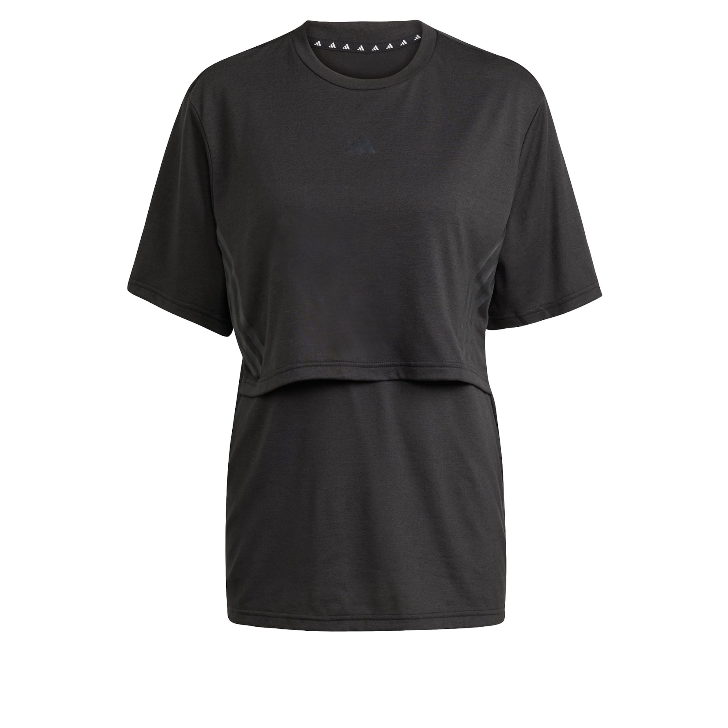 ADIDAS PERFORMANCE Performance Shirt 'Maternity' in Black: front