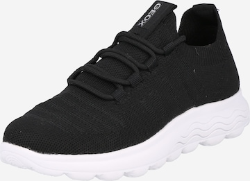 Sneaker low de la GEOX pe negru: față