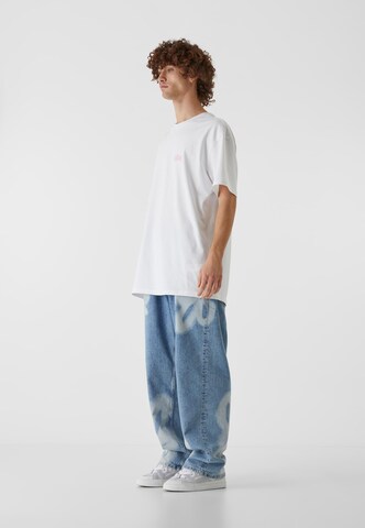 T-Shirt 'Slay Or Play' Lost Youth en blanc