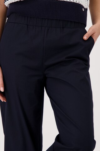 monari Wide Leg Hose in Blau