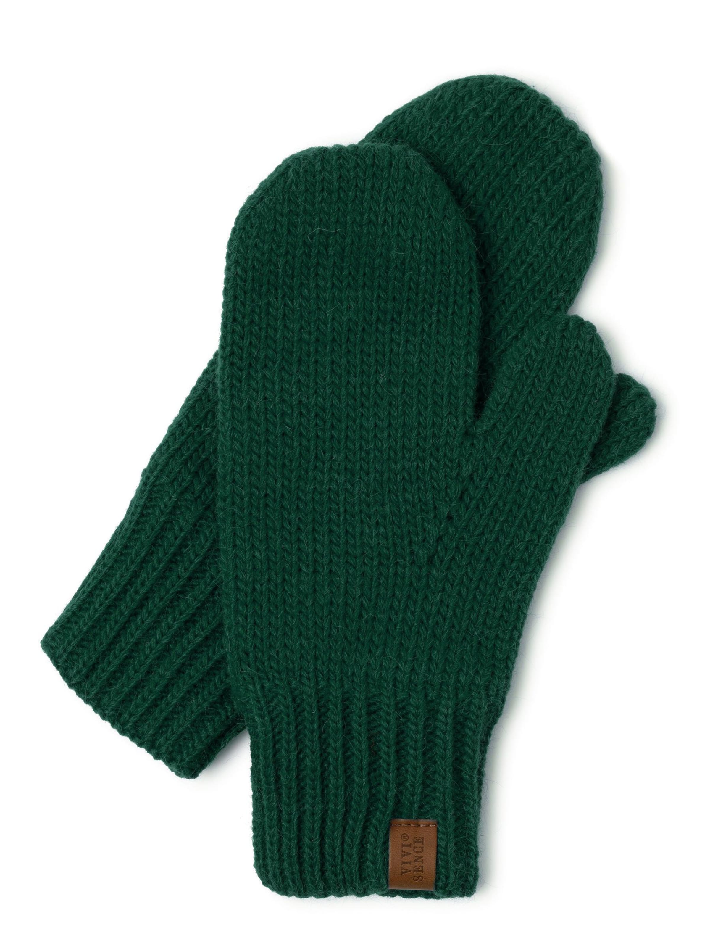 Vivisence Full finger gloves '7015R' in Green