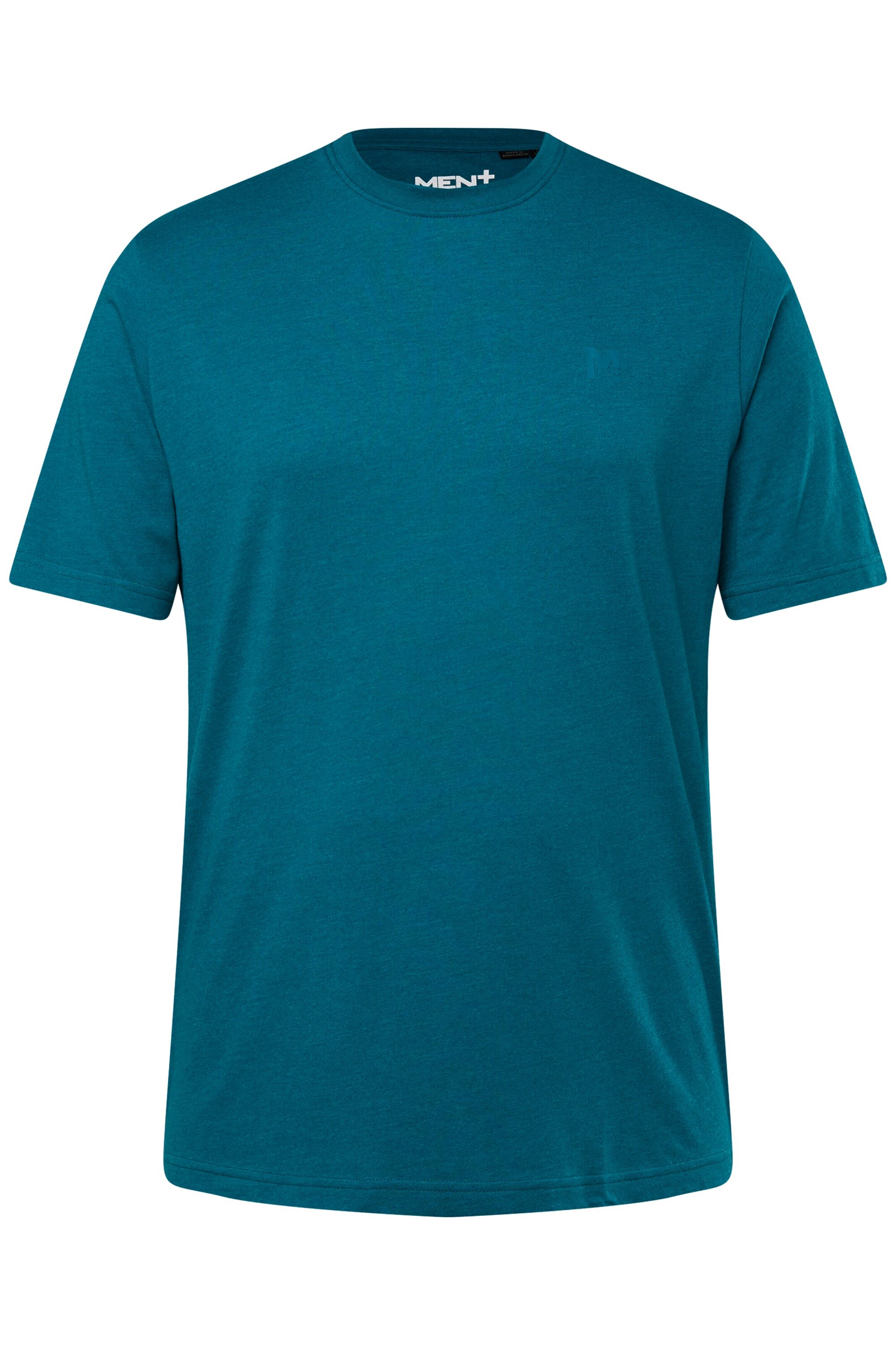 Men Plus T-Shirt in Blau: Vorderseite