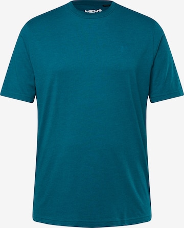 Men Plus T-Shirt in Blau: Vorderseite