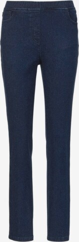 Goldner Slimfit Jeans in Blauw: voorkant