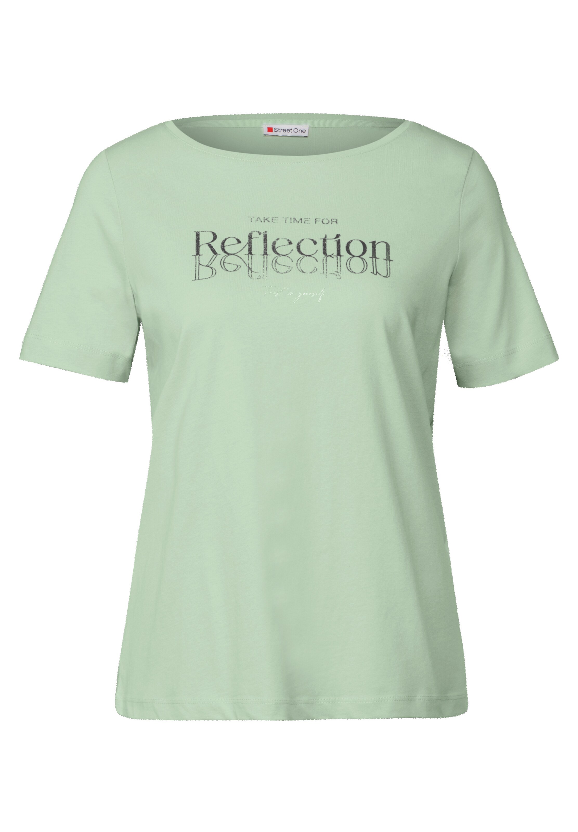 STREET ONE Shirt in Green: front