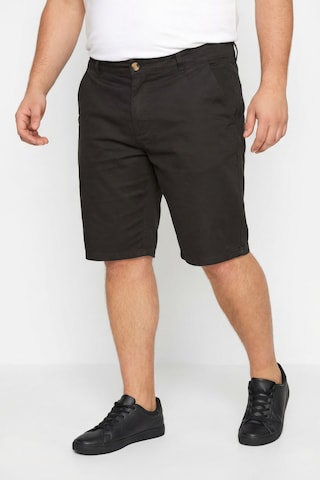 Men Plus Regular Chino trousers in Black