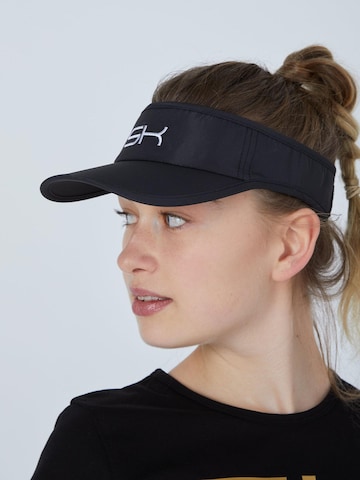 Cappello da baseball sportivo 'Sun Visor' di SPORTKIND in nero: frontale