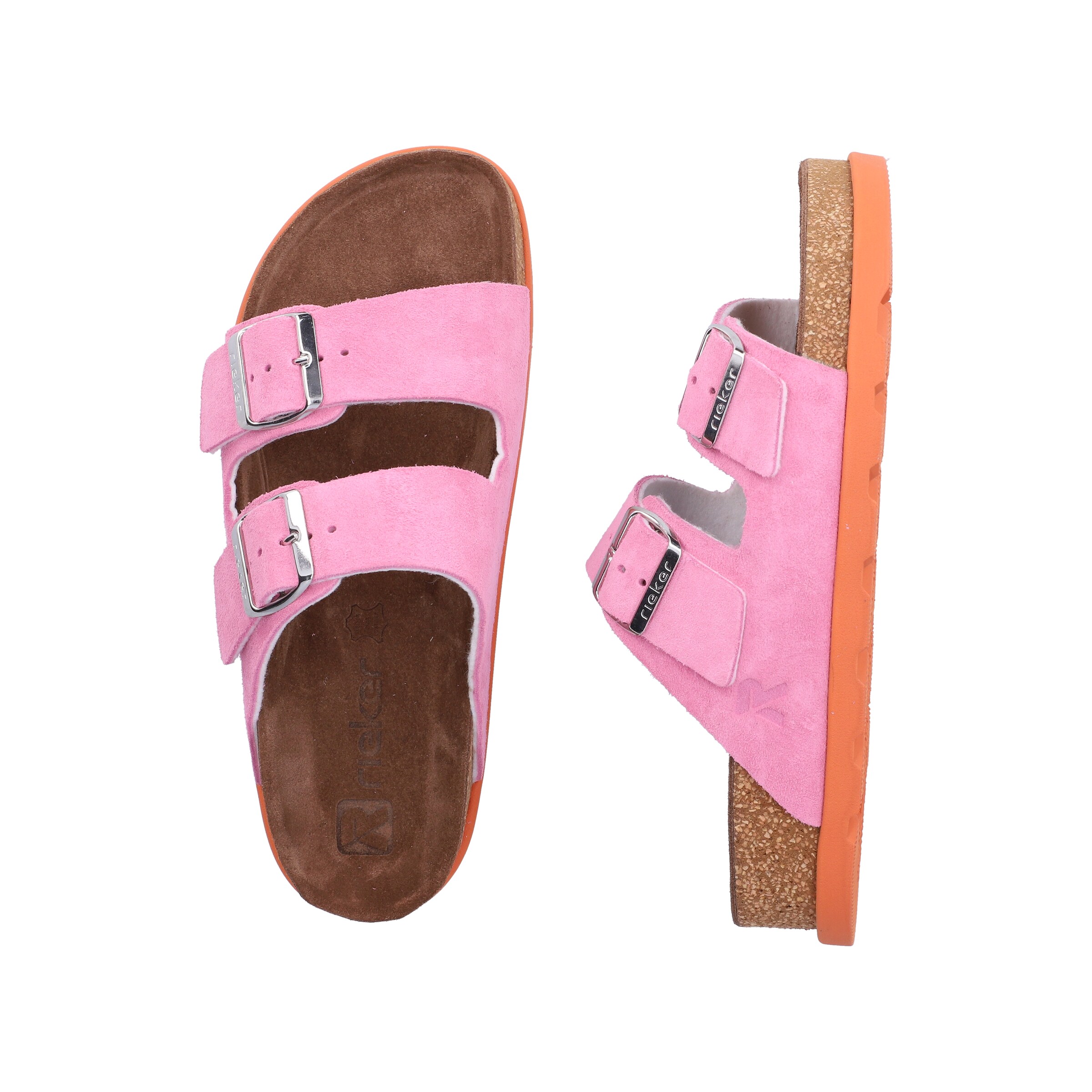 Rieker Pantolette in Pink