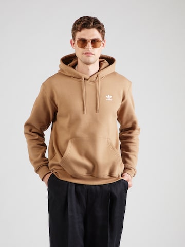 Felpa 'ESS' di ADIDAS ORIGINALS in marrone: frontale