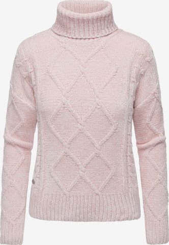 Ragwear Pullover 'Janna' in Pink: Vorderseite