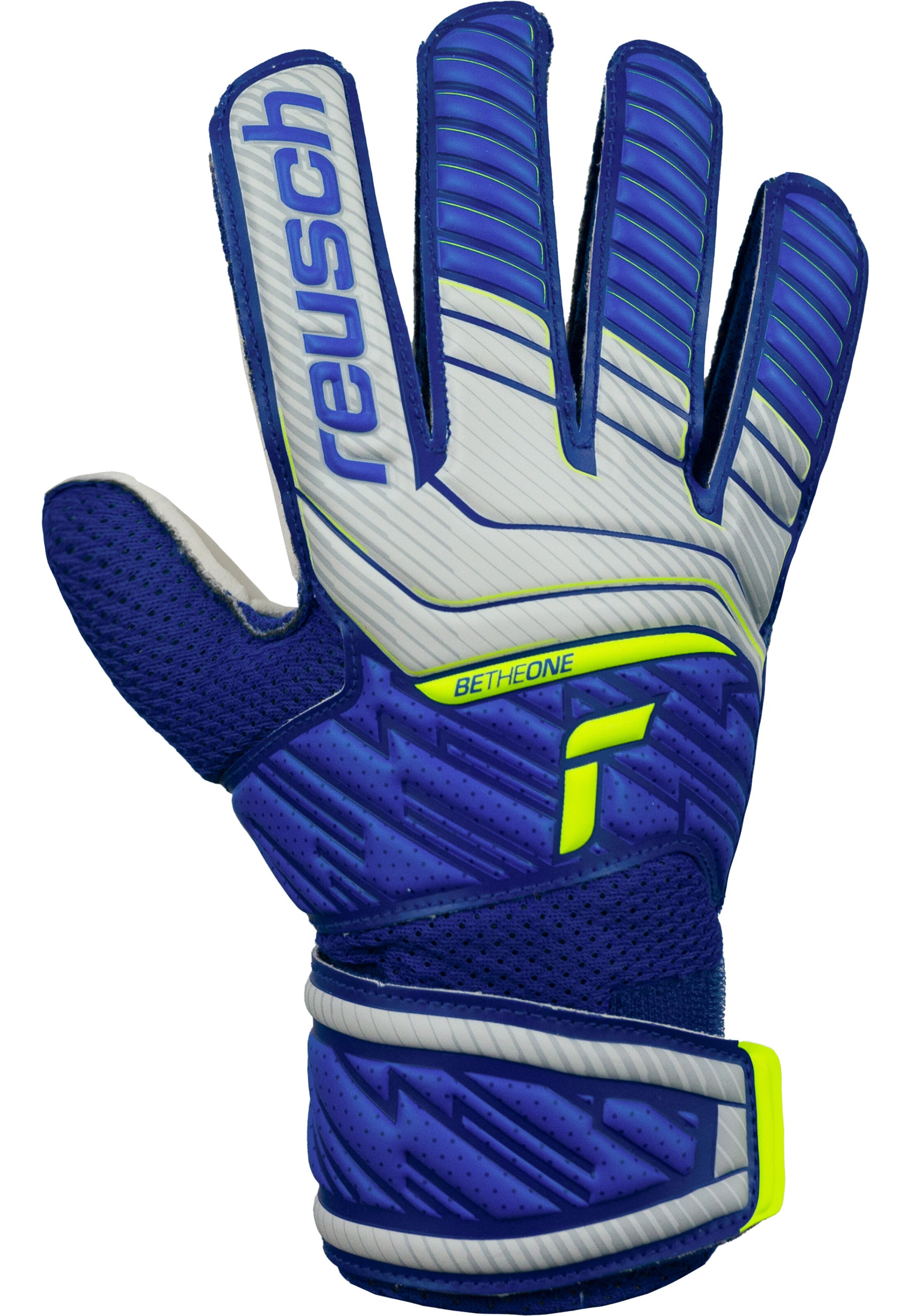 REUSCH Athletic Gloves 'Attrakt Solid Junior' in Blue