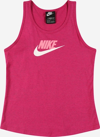 Nike Sportswear Topp i rosa: forside