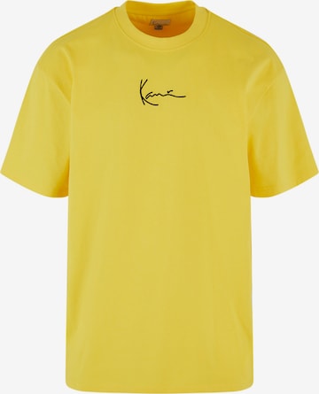 T-Shirt Karl Kani en jaune : devant