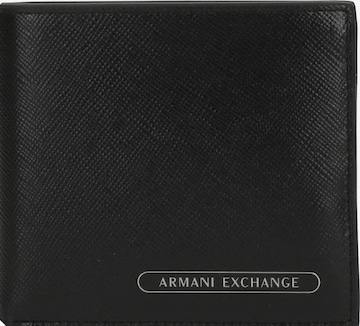 ARMANI EXCHANGE Kukkaro 'BARCELONA' värissä musta: etupuoli