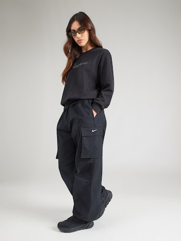 SKECHERS Суичър в черно