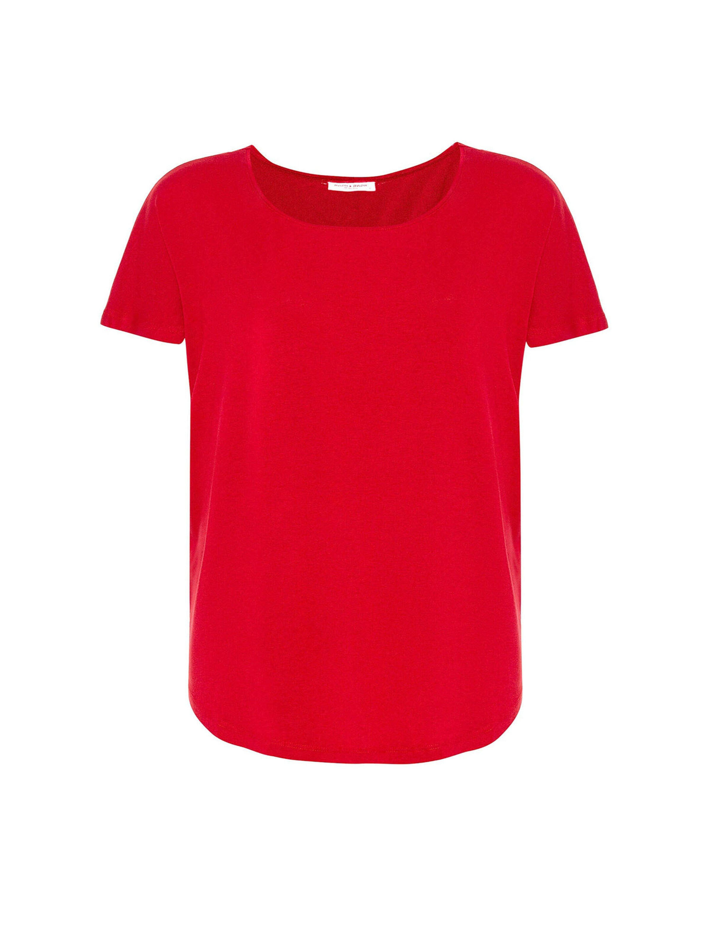 Anou Anou Koszulka w kolorze czerwony: przód