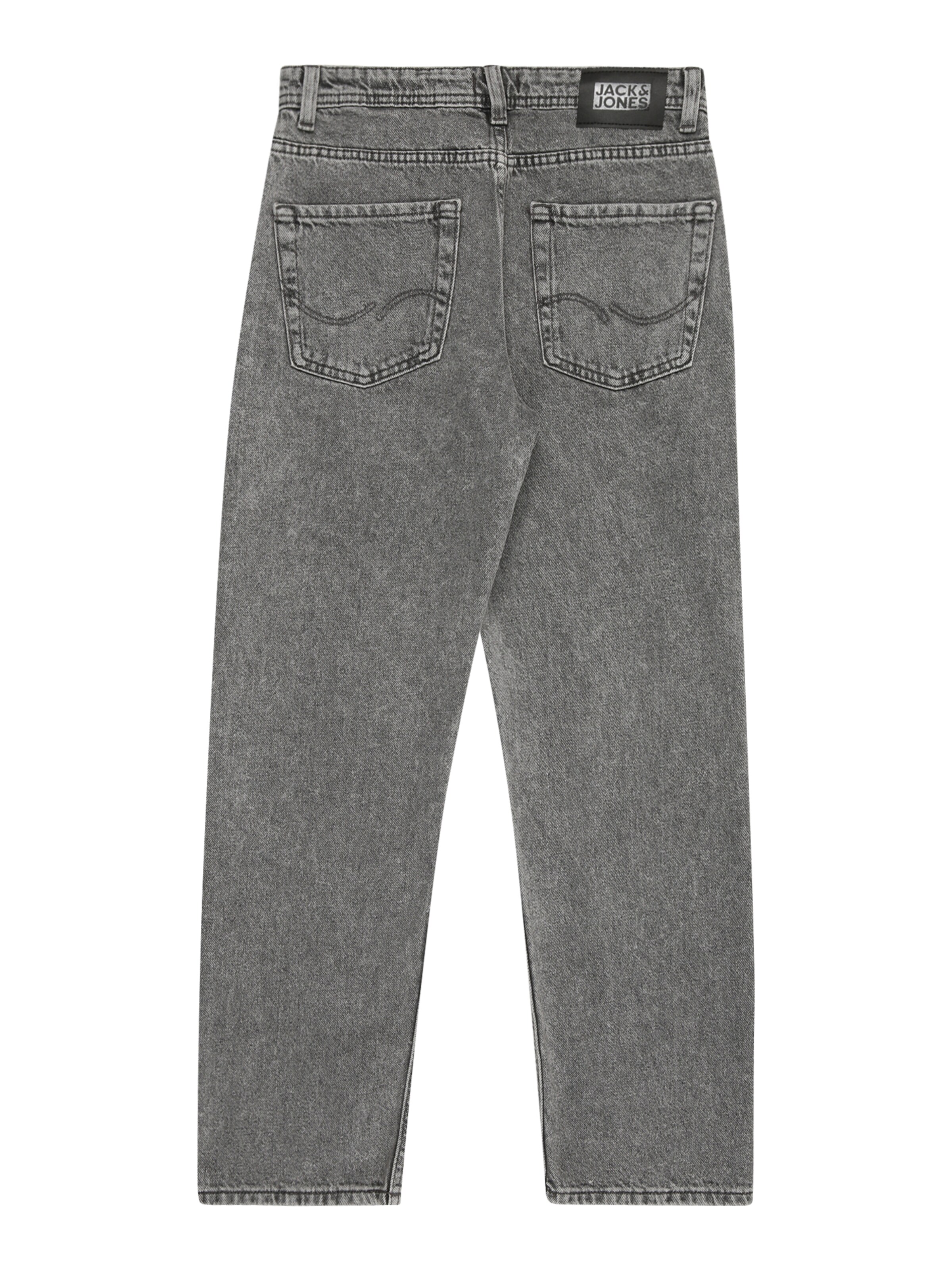 Jack & Jones Junior Свободный крой Джинсы 'JJICHRIS JJORIGINAL SQ 269' в Черный