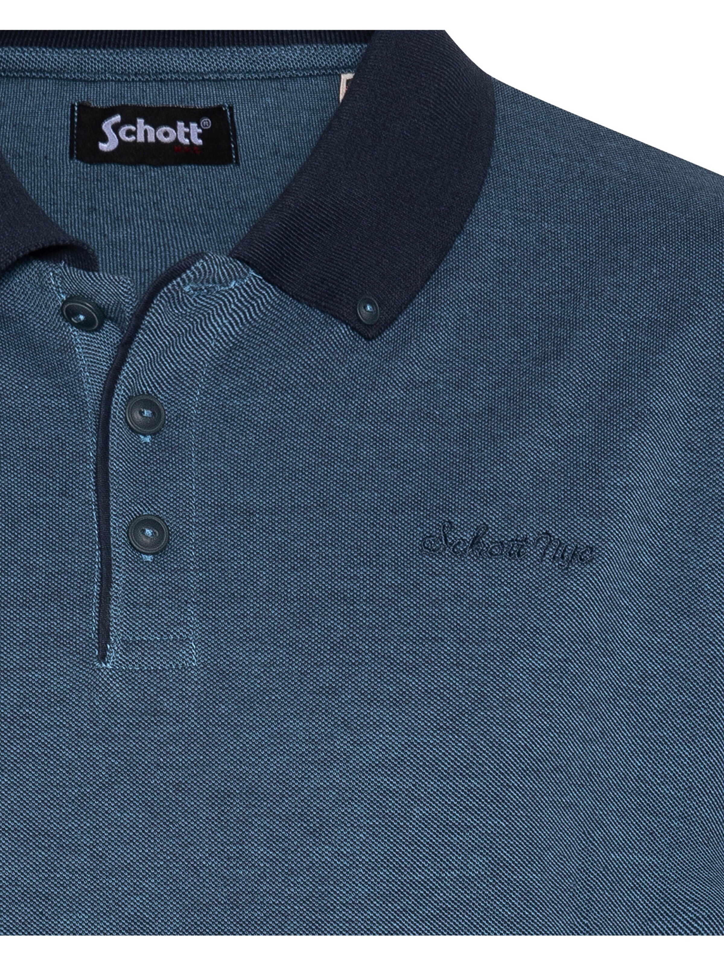 Schott NYC Shirt‌‌‌‌‌ in Blau